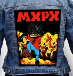mxpx 33 - Photo Quality Printed Back Patch