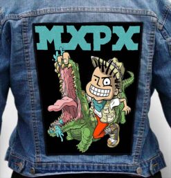 mxpx 34 - Photo Quality Printed Back Patch