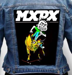 mxpx 37 - Photo Quality Printed Back Patch
