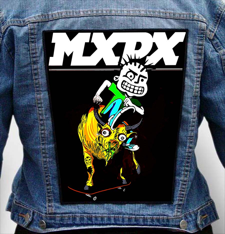mxpx 37 - Photo Quality Printed Back Patch