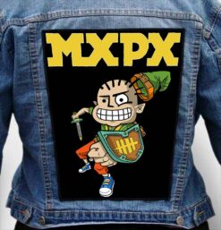 mxpx 39 - Photo Quality Printed Back Patch