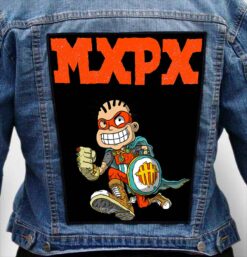 mxpx 4 - Photo Quality Printed Back Patch