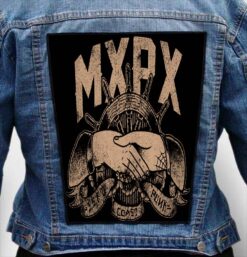mxpx 40 - Photo Quality Printed Back Patch