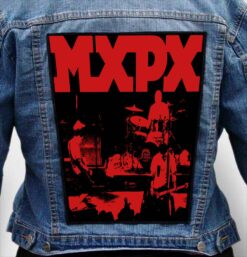 mxpx 5 - Photo Quality Printed Back Patch