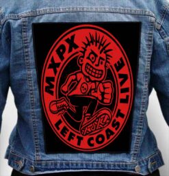 mxpx 8 - Photo Quality Printed Back Patch