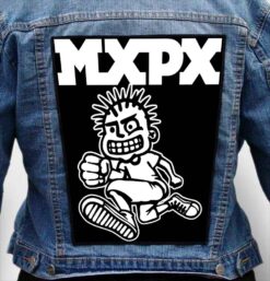 mxpx 9 - Photo Quality Printed Back Patch
