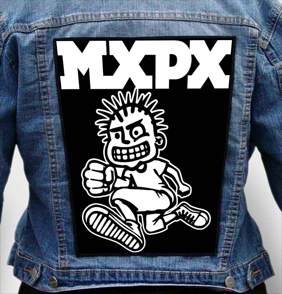 mxpx 9 - Photo Quality Printed Back Patch