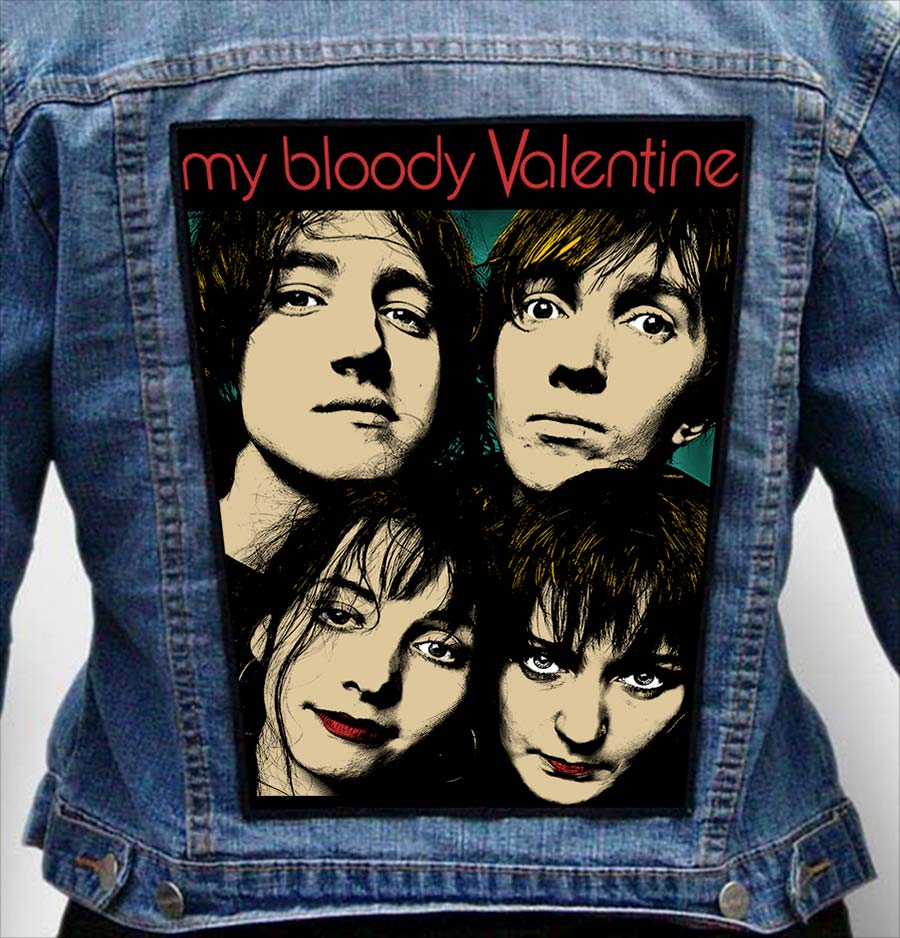 my bloody valentine 4 - Photo Quality Printed Back Patch