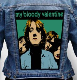 my bloody valentine 7 - Photo Quality Printed Back Patch
