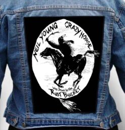 neil young 7 - Photo Quality Printed Back Patch