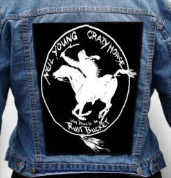 neil young 9 - Photo Quality Printed Back Patch