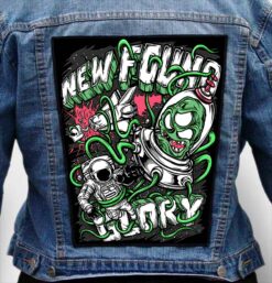 new found glory 1 - Photo Quality Printed Back Patch