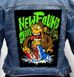 new found glory 12 - Photo Quality Printed Back Patch