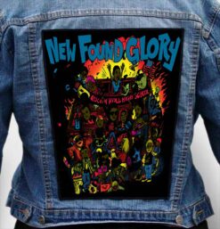 new found glory 3 - Photo Quality Printed Back Patch