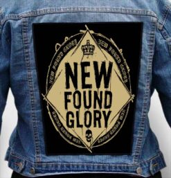 new found glory 4 - Photo Quality Printed Back Patch