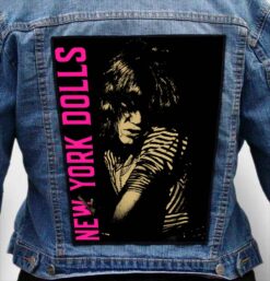 new york dolls 14 - Photo Quality Printed Back Patch