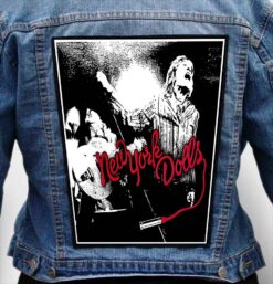 new york dolls 17 - Photo Quality Printed Back Patch