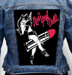 new york dolls 20 - Photo Quality Printed Back Patch