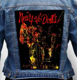 new york dolls 23 - Photo Quality Printed Back Patch