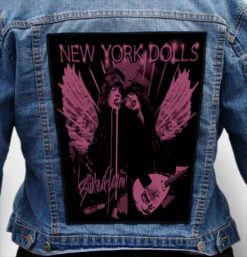 new york dolls 27 - Photo Quality Printed Back Patch