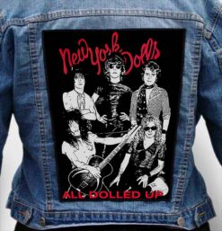 new york dolls 7 - Photo Quality Printed Back Patch