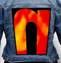 nine inch nails 10 - Photo Quality Printed Back Patch