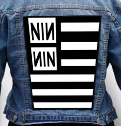 nine inch nails 14 - Photo Quality Printed Back Patch