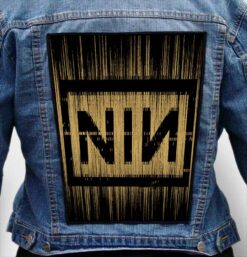 nine inch nails 16 - Photo Quality Printed Back Patch