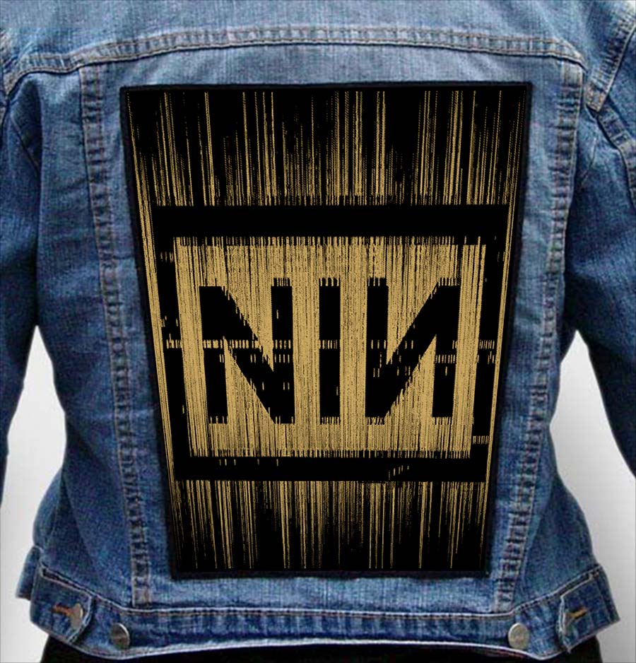 nine inch nails 16 - Photo Quality Printed Back Patch