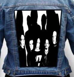 nine inch nails 17 - Photo Quality Printed Back Patch