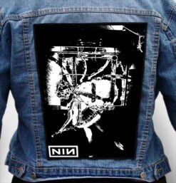 nine inch nails 19 - Photo Quality Printed Back Patch