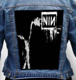 nine inch nails 21 - Photo Quality Printed Back Patch