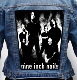 nine inch nails 23 - Photo Quality Printed Back Patch