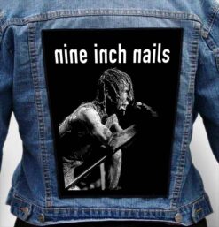 nine inch nails 24 - Photo Quality Printed Back Patch