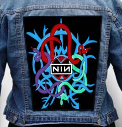nine inch nails 25 - Photo Quality Printed Back Patch
