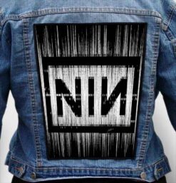 nine inch nails 26 - Photo Quality Printed Back Patch