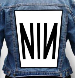 nine inch nails 27 - Photo Quality Printed Back Patch