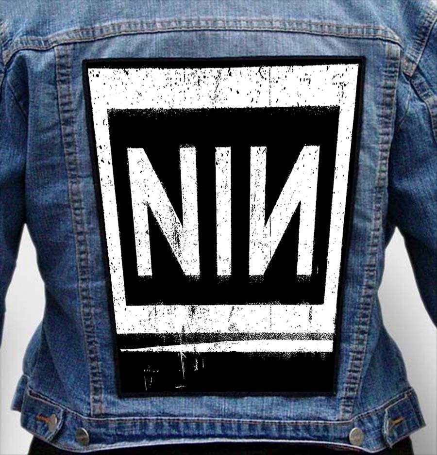nine inch nails 29 - Photo Quality Printed Back Patch