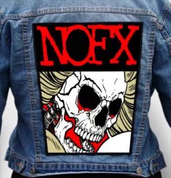 nofx 1 1 - Photo Quality Printed Back Patch