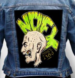 nofx 1 13 - Photo Quality Printed Back Patch