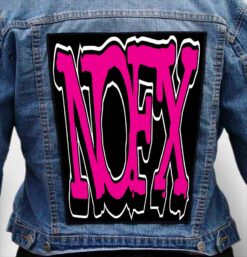 nofx 1 16 - Photo Quality Printed Back Patch