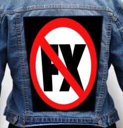 nofx 1 2 - Photo Quality Printed Back Patch