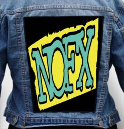 nofx 1 20 - Photo Quality Printed Back Patch
