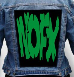 nofx 1 21 - Photo Quality Printed Back Patch