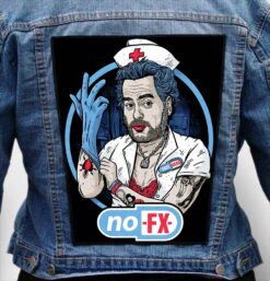 nofx 1 22 - Photo Quality Printed Back Patch