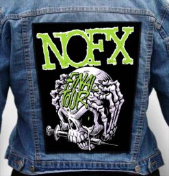 nofx 1 24 - Photo Quality Printed Back Patch