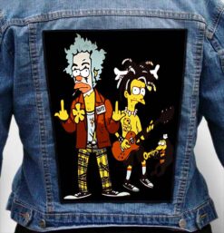 nofx 1 25 - Photo Quality Printed Back Patch