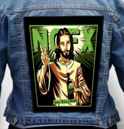 nofx 1 6 - Photo Quality Printed Back Patch