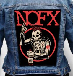 nofx 12 - Photo Quality Printed Back Patch