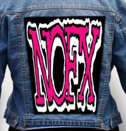 nofx 3 - Photo Quality Printed Back Patch
